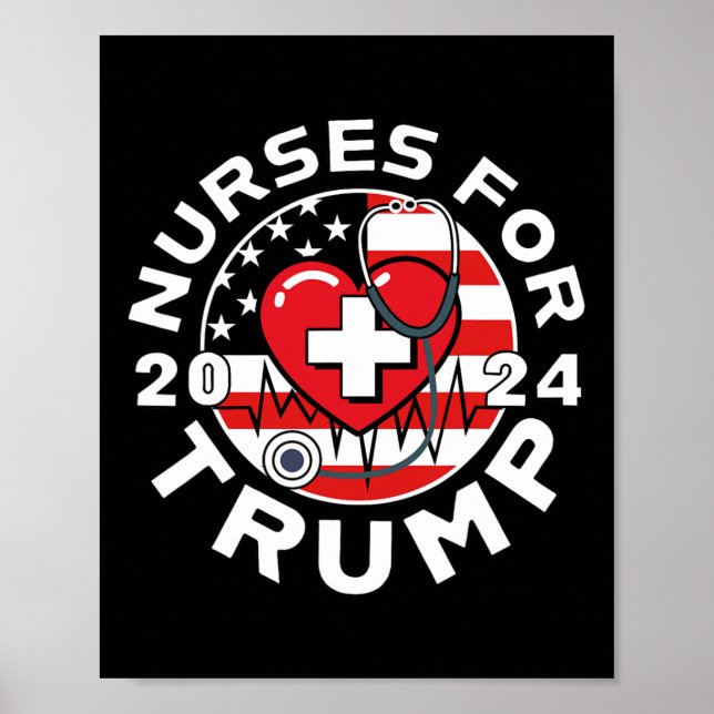 För trump 2024 1 poster (Framsidan)