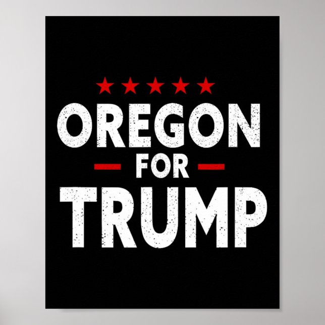 För Trump 2024 47:e president i USA Poster (Framsidan)