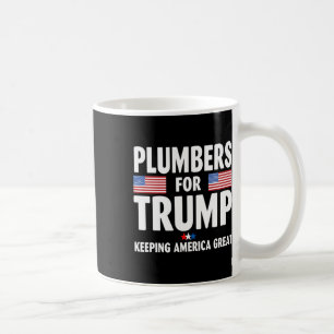 För Trump 2024: Behåll Amerika Underbara amerikans Kaffemugg