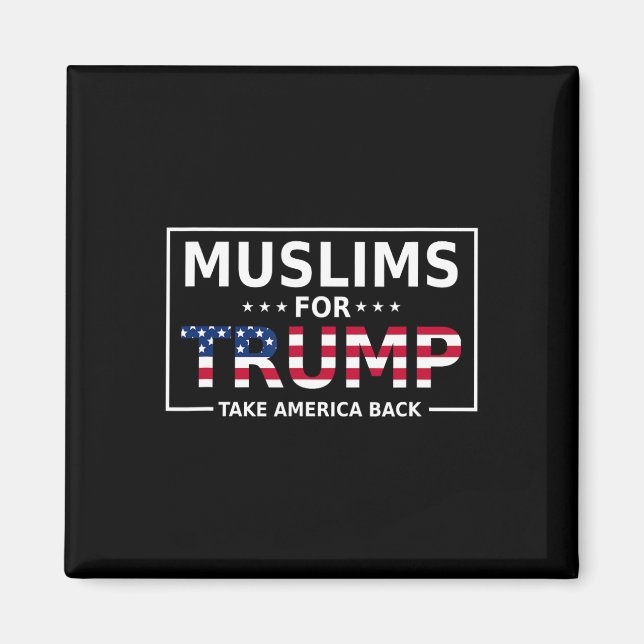 För Trump 2024 Konservativ Funny Val 45 47 1 Magnet (Framsidan)