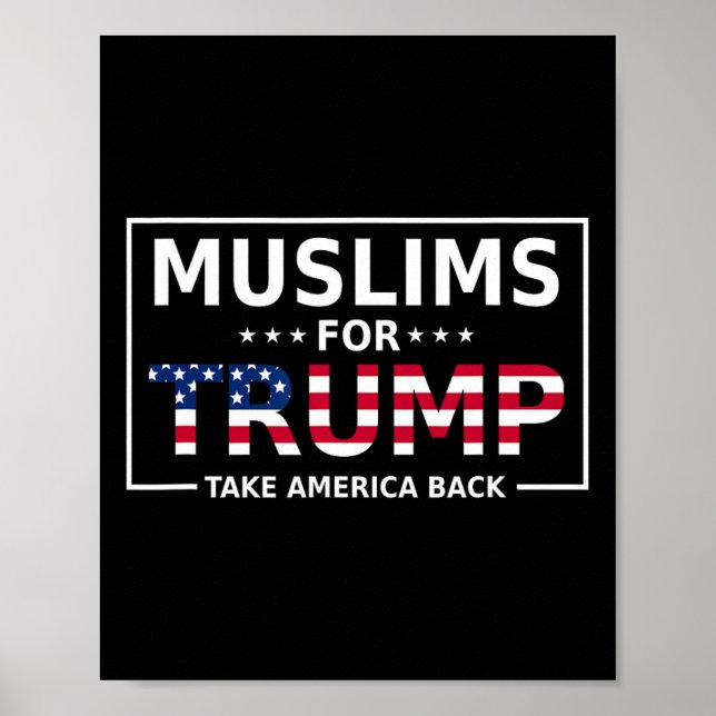 För Trump 2024 Konservativ Funny Val 45 47 1 Poster (Framsidan)
