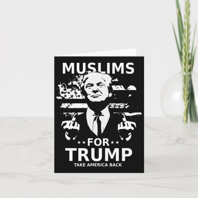 För Trump 2024 Konservativ Funny Val 45 47 Kort (Framsida)