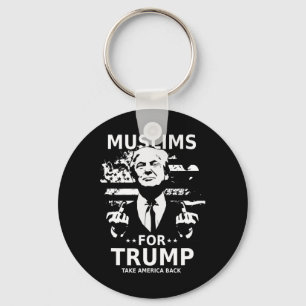 För Trump 2024 Konservativ Funny Val 45 47 Nyckelring