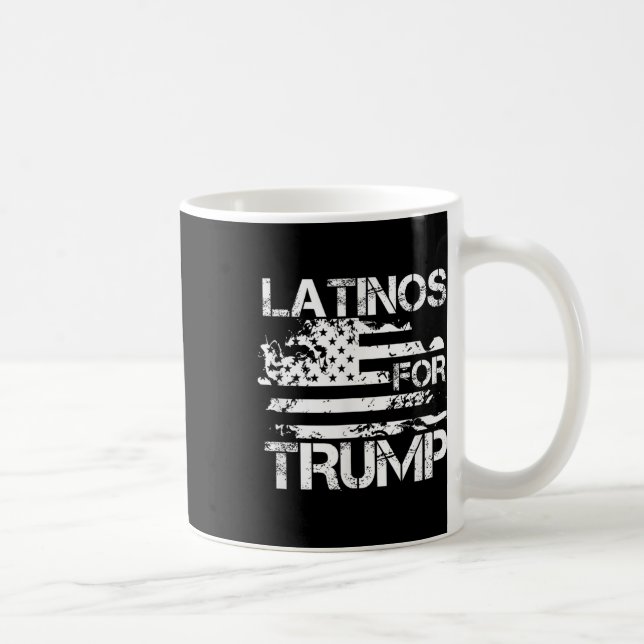 För Trump 2024 Konservativ Funny Val Usa Fla Kaffemugg (Höger)