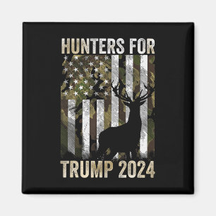 För Trump 2024: President Camouflage Hjort Elk Ant Magnet