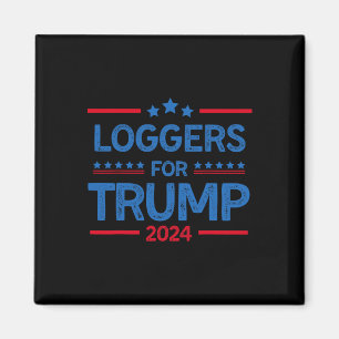 För Trump 2024 President Val 2024 Magnet