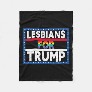 För Trump 2024 President Val Vote Trump Retro Fleecefilt
