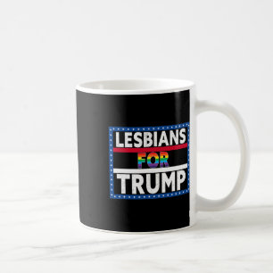 För Trump 2024 President Val Vote Trump Retro Kaffemugg