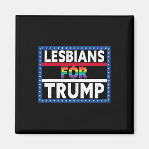 För Trump 2024 President Val Vote Trump Retro Magnet