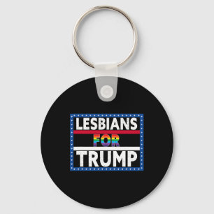För Trump 2024 President Val Vote Trump Retro Nyckelring