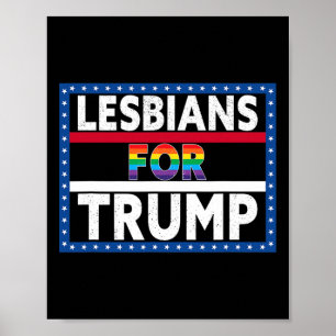 För Trump 2024 President Val Vote Trump Retro Poster