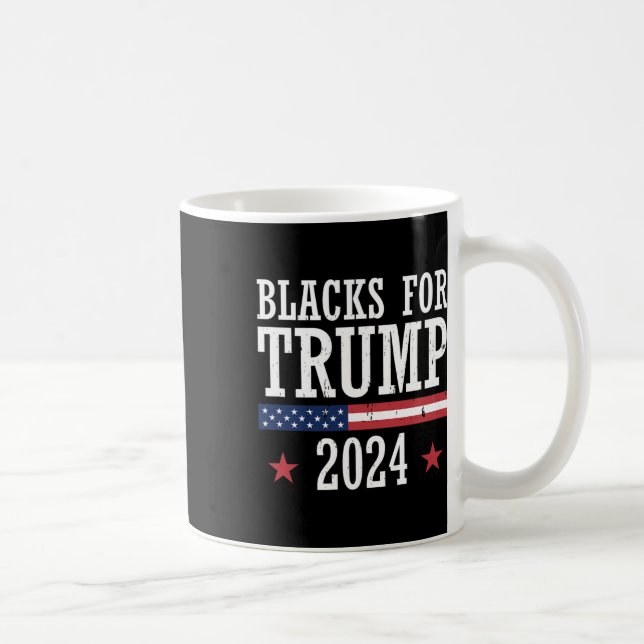 För Trump 2024 Presidentval Republican Kaffemugg (Höger)