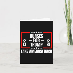 För Trump 2024, ta Amerika tillbaka Kort