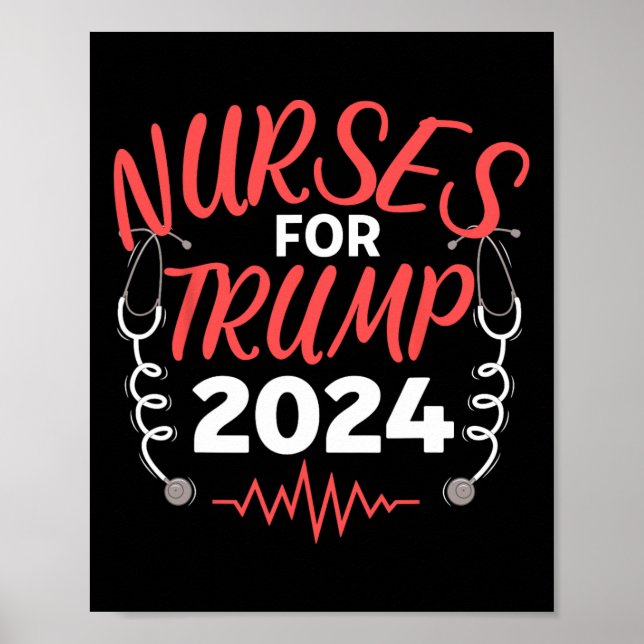 För Trump 2024 Val Poster (Framsidan)