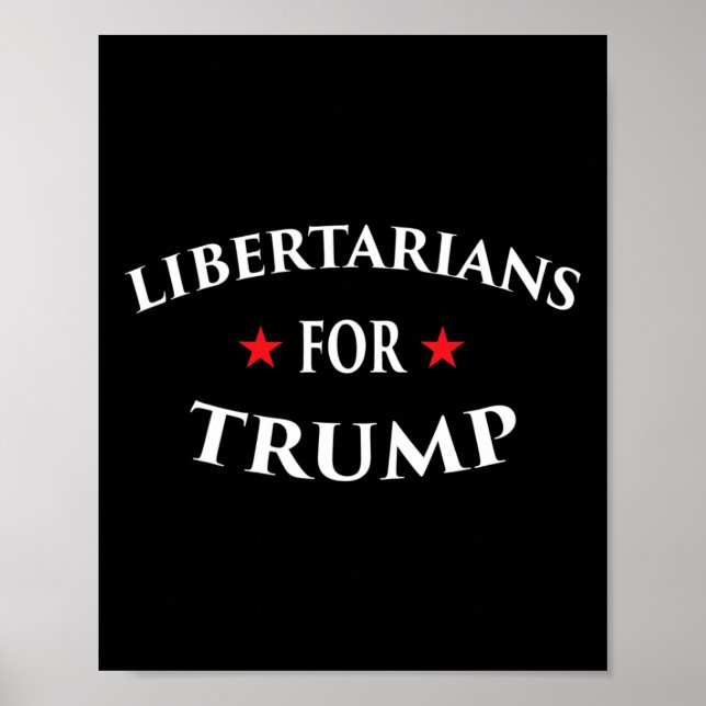 För Trump Party Oberoende Red Wave Poster (Framsidan)