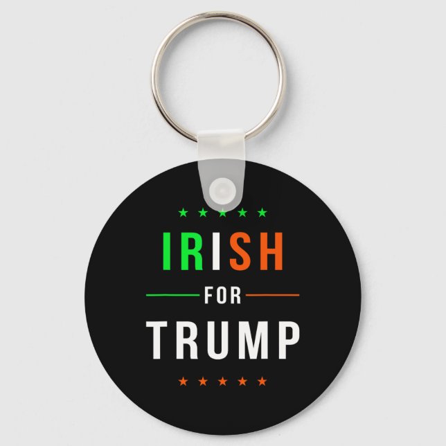För Trump Pro President Donald Trump Supporter Gif Nyckelring (Framsida)