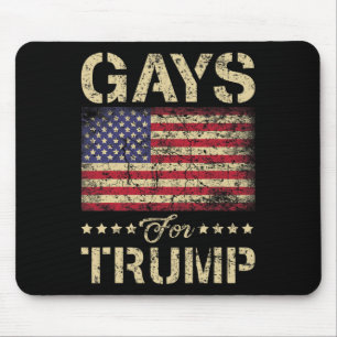 För Trump Stars och stripes American Flagga Musmatta
