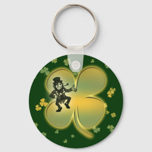 För turshamrocks för troll irländska keychains nyckelring