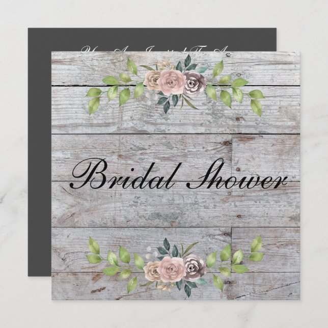 För två hjärtan - en Kärlek Kort (Fram/baksida)