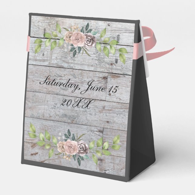 För två hjärtan - en Kärlek Presentaskar (Baksidan Sidan)