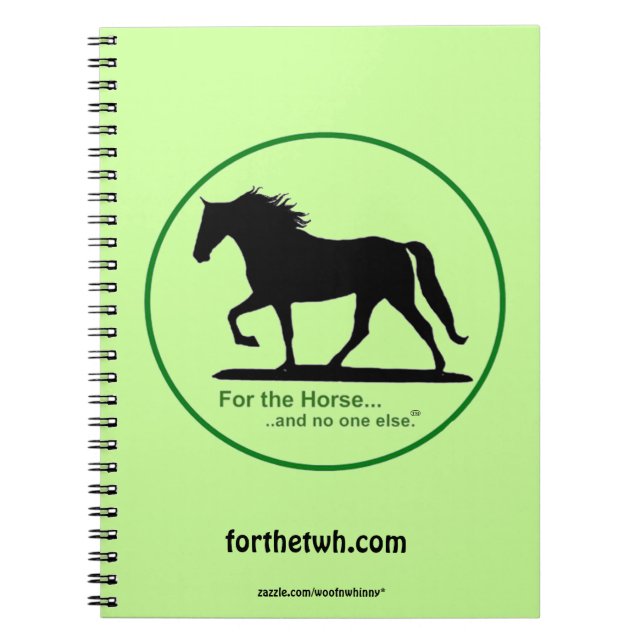 För TWH-Logotypen Anteckningsbok (Framsidan)