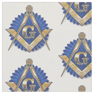 För tygblått för frimurare Masonic loge Tyg