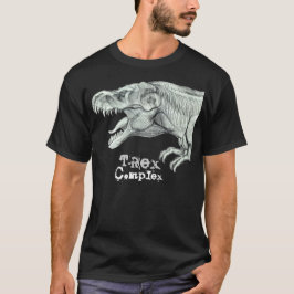 För Tyrannosaurusutslagsplats för T Rex komplex T Shirt