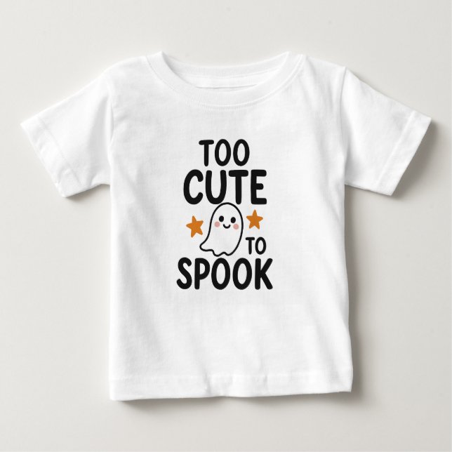 För tyst att prata med - Cute Halloween T Shirt (Framsida)