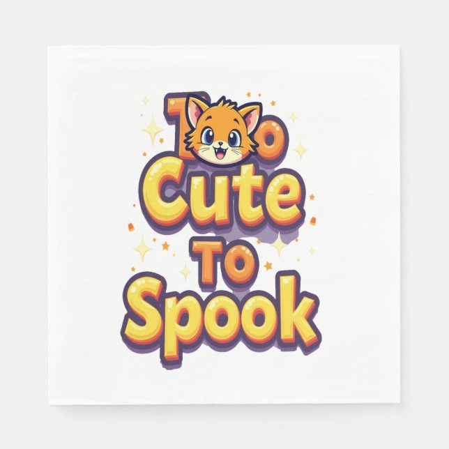 För tyst för att få spat pappersservett (Framsidan)