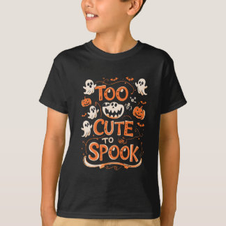 För tyst för att prata - Halloween T Shirt