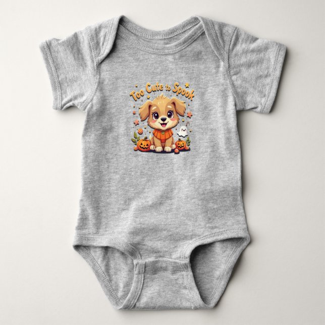 För tyst för att prata Halloween T Shirt (Framsida)