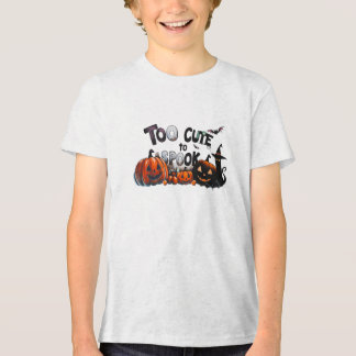 För tyst för att prata - Halloween T Shirt