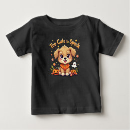 För tyst för att prata Halloween T Shirt
