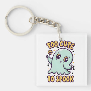 För tyst för att röja Cute Halloween Ghost