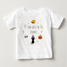 "För tyst för att Spook!" Småbarn T-Shirt - Adabel