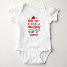 För tyst för Naughty List T Shirt