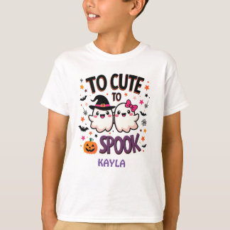 För tyst för Spook Halloween Spöken T Shirt