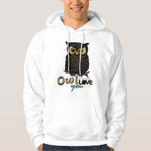 För UGGLA KÄRLEK alltid dig XOXO Sweatshirt Med Luva