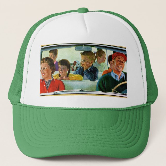 För, under & efter picknick truckerkeps (Framsida)