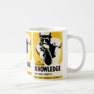 För Underbarare kunskap Kaffemugg