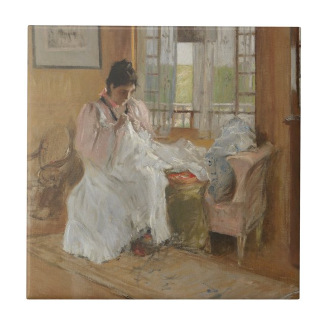 För ungen | c.1896 kakelplatta (Framsidan)