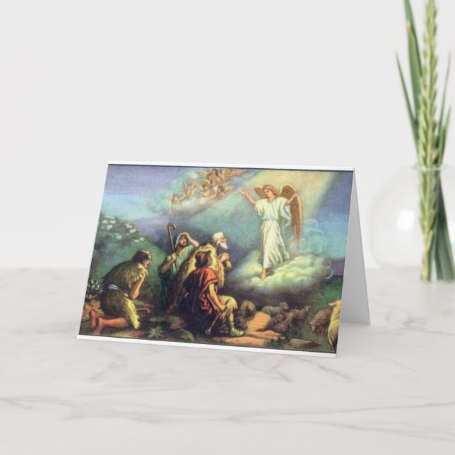 För Unto oss är ett barn fött! Helgkort (Framsida)