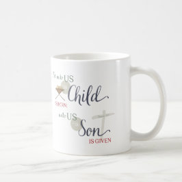 För Unto oss är ett barn fött Kaffemugg
