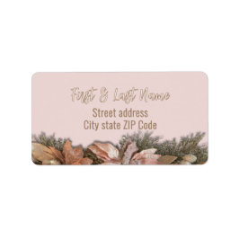 För Unto Us är ett underordnat objekt adressetiket Adressetikett