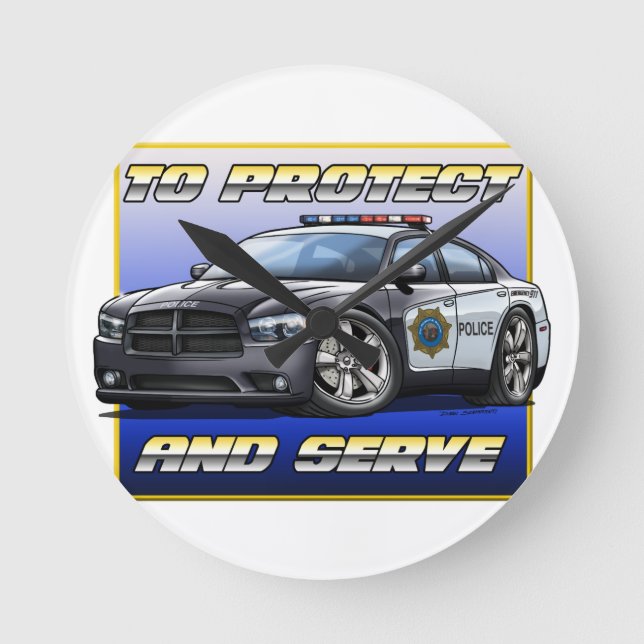 För uppladdarepolis för 2014 fint bil 1 rund klocka (Framsida)