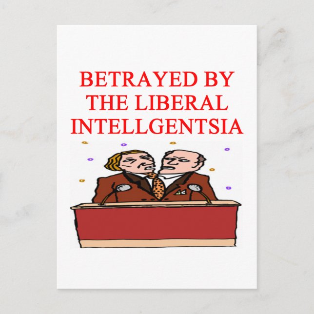 för upprörda demokrater, vykort (Framsida)