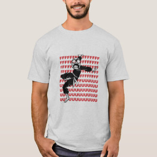 För ursinneMeme för FU toppen Ninja ansikte Tee