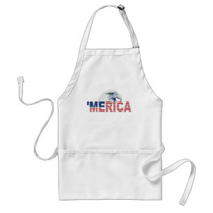 För USA flaggaamerikan för ` MERICA förkläde f