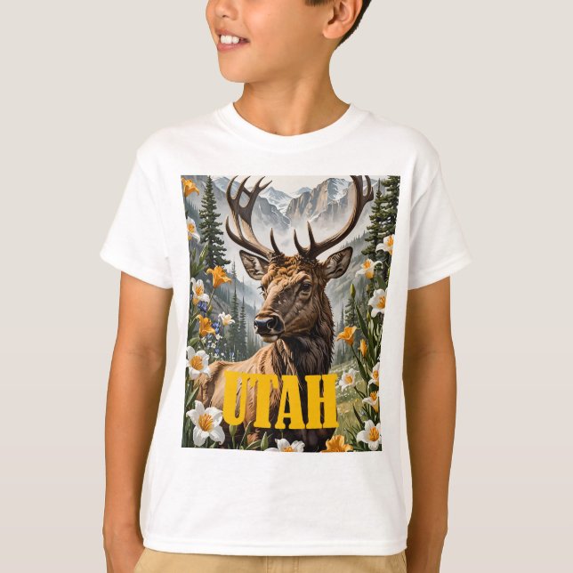 För Utahs Kärlek T Shirt (Framsida)