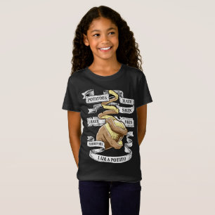 För utslagsplatsskjorta för rolig potatis grafis t shirt